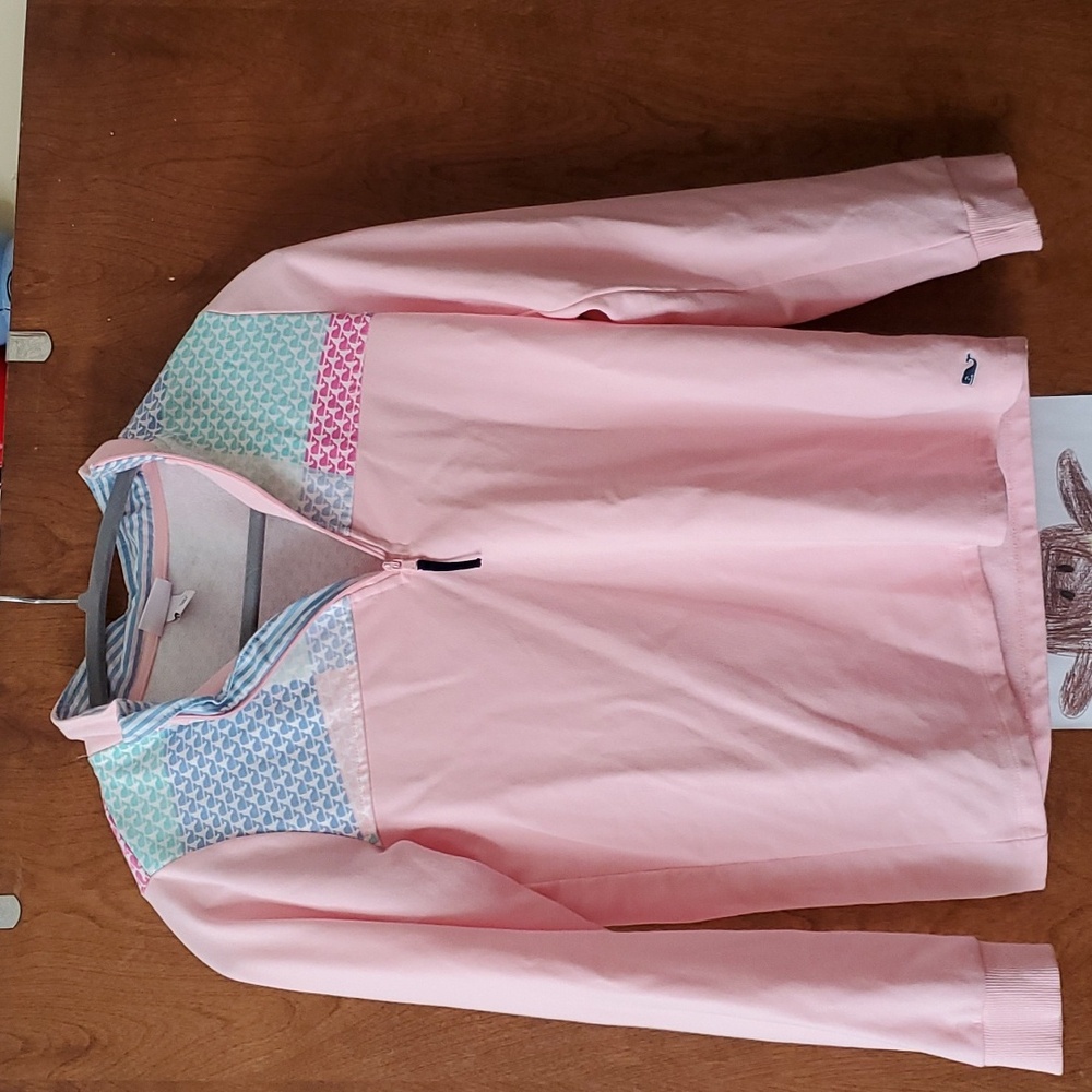 Vineyard Vines half zip shirt, youth 10/12